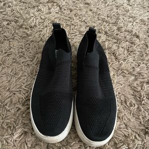 Steve Madden Slip on Black Shoes
